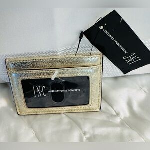 INC International Concepts Gold Card Holder
